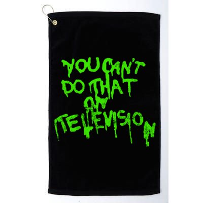 You Can't Do That On Television Platinum Collection Golf Towel