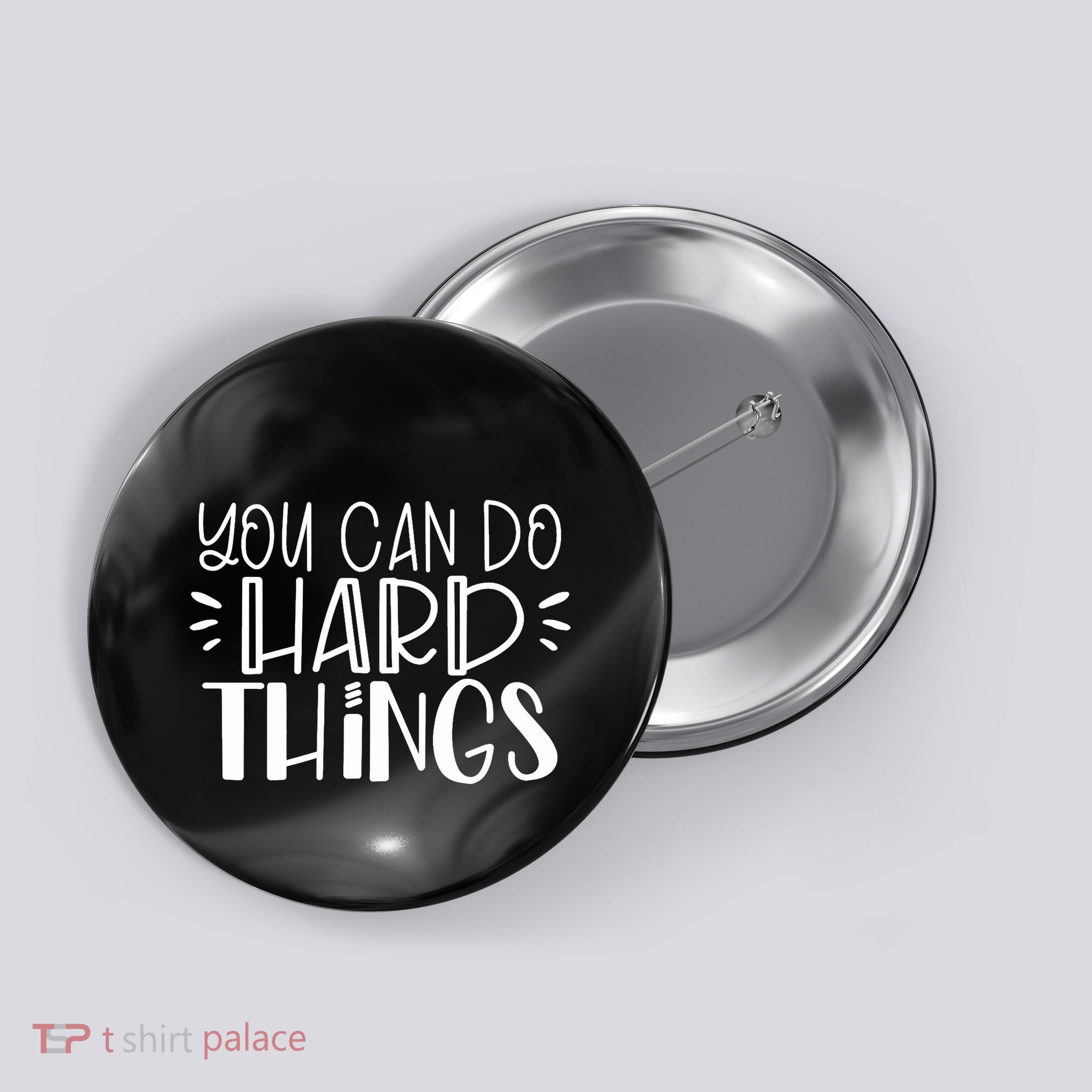 You Can Do Hard Things Growth Mindset Button