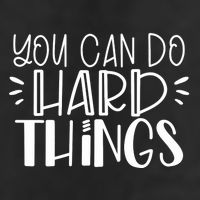 You Can Do Hard Things Growth Mindset Golf Towel