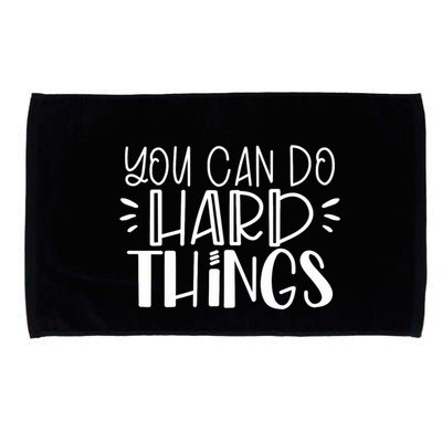 You Can Do Hard Things Growth Mindset Microfiber Hand Towel