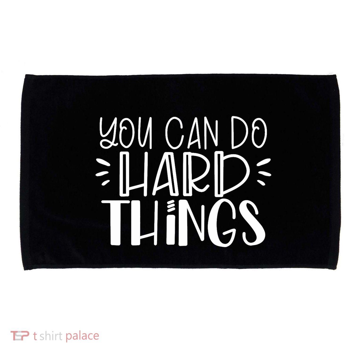 You Can Do Hard Things Growth Mindset Microfiber Hand Towel