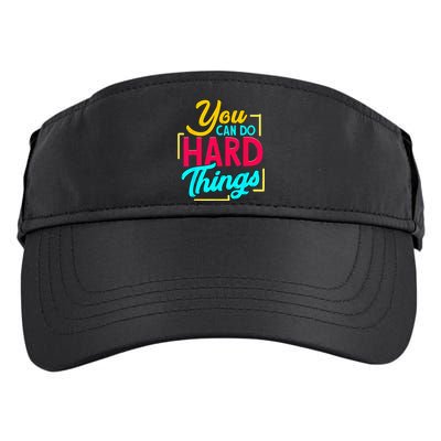 You Can Do Hard Things Adult Drive Performance Visor