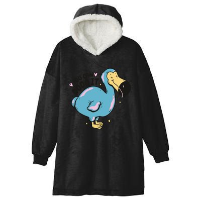 You Can Dodo It Funny Bird Motivational Hooded Wearable Blanket
