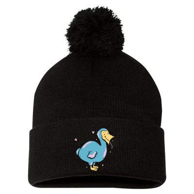 You Can Dodo It Funny Bird Motivational Pom Pom 12in Knit Beanie
