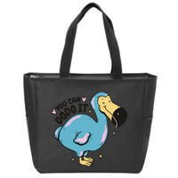 You Can Dodo It Funny Bird Motivational Zip Tote Bag