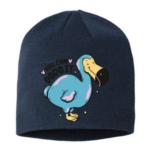 You Can Dodo It Funny Bird Motivational Sustainable Beanie