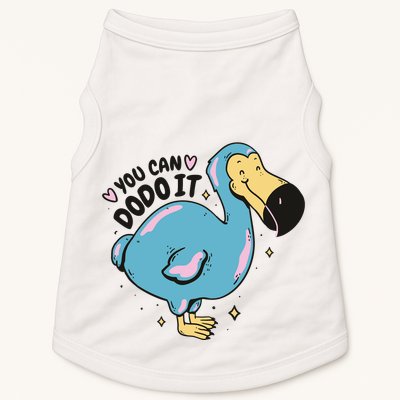 You Can Dodo It Funny Bird Motivational Doggie Tank