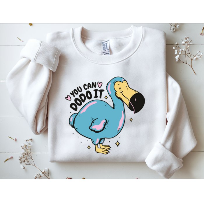 You Can Dodo It Funny Bird Motivational Sweatshirt