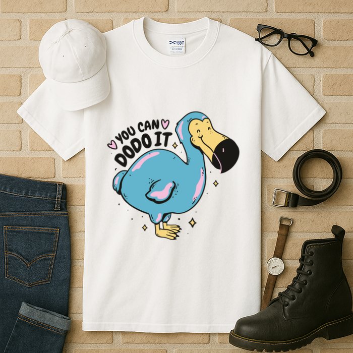 You Can Dodo It Funny Bird Motivational Tall T-Shirt