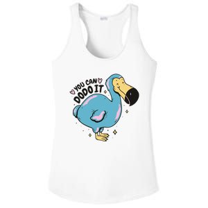 You Can Dodo It Funny Bird Motivational Ladies PosiCharge Competitor Racerback Tank