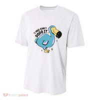 You Can Dodo It Funny Bird Motivational Youth Performance Sprint T-Shirt