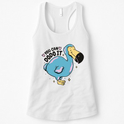 You Can Dodo It Funny Bird Motivational Womens Tank Top
