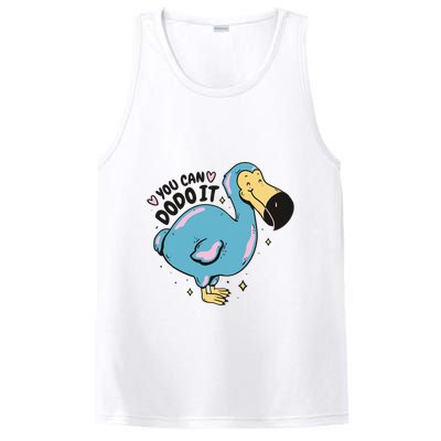 You Can Dodo It Funny Bird Motivational PosiCharge Competitor Tank