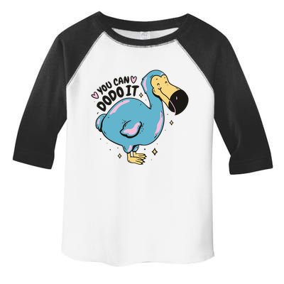 You Can Dodo It Funny Bird Motivational Toddler Fine Jersey T-Shirt