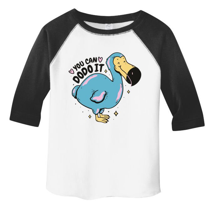 You Can Dodo It Funny Bird Motivational Toddler Fine Jersey T-Shirt