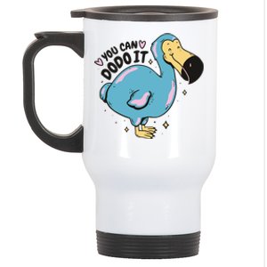 You Can Dodo It Funny Bird Motivational Stainless Steel Travel Mug