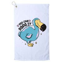 You Can Dodo It Funny Bird Motivational Golf Towel