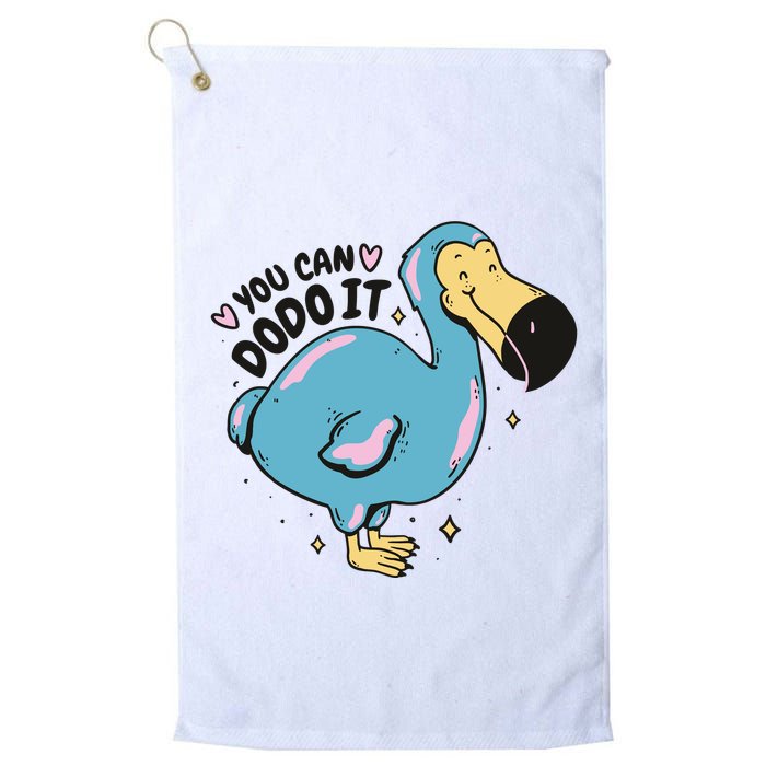 You Can Dodo It Funny Bird Motivational Golf Towel