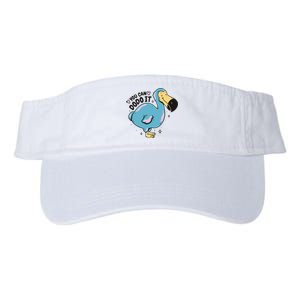 You Can Dodo It Funny Bird Motivational Valucap Bio-Washed Visor