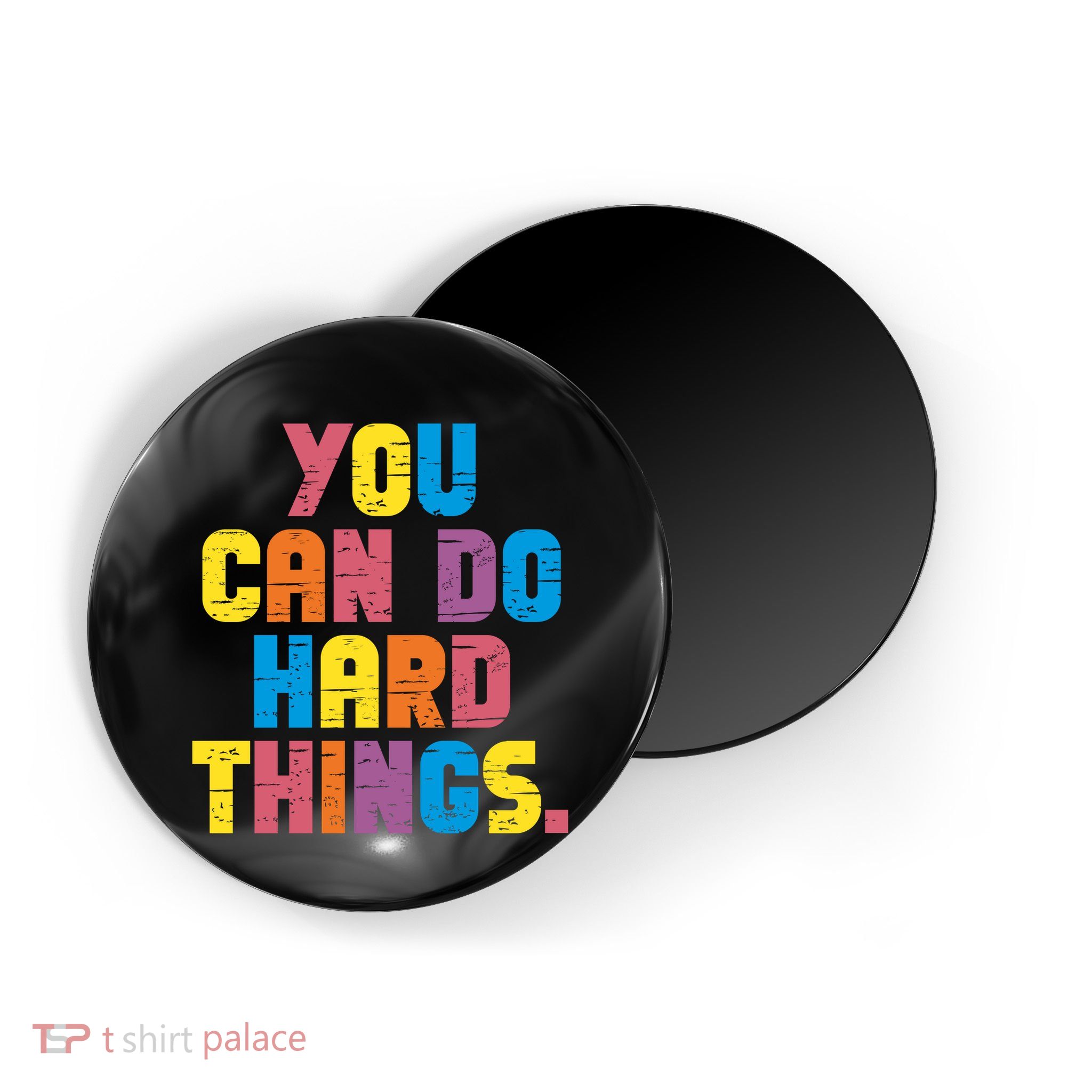 You Can Do Hard Things Motivational Quote Magnet
