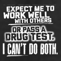 You Can Either Expect Me To Work Well With Others Or Pass A Drug Test. I CanT D Beanie