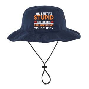 You Cant Fix Stupid But The Hats Sure Make It Easy Legacy Cool Fit Booney Bucket Hat