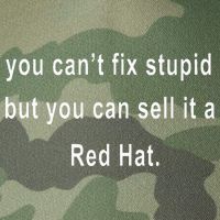 You CanT Fix Stupid But You Can Sell It A Red Hat Funny Legacy Tie Dye Trucker Hat