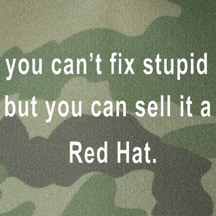 You CanT Fix Stupid But You Can Sell It A Red Hat Funny Legacy Tie Dye Trucker Hat