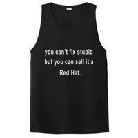 You CanT Fix Stupid But You Can Sell It A Red Hat Funny PosiCharge Competitor Tank