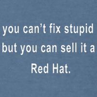 You CanT Fix Stupid But You Can Sell It A Red Hat Funny Garment-Dyed Sweatshirt