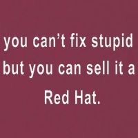 You CanT Fix Stupid But You Can Sell It A Red Hat Funny 16oz Travel Tumbler