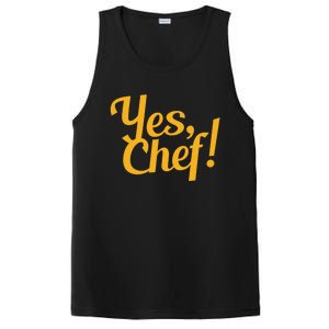 Yes Chef! Funny Novelty Cool Gift PosiCharge Competitor Tank