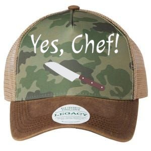 Yes Chef Funny Culinary Kitchen Cook Cooking Foodie Legacy Tie Dye Trucker Hat