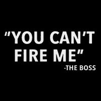 You CanT Fire Me The Boss Entrepreneur Impact Tech Backpack