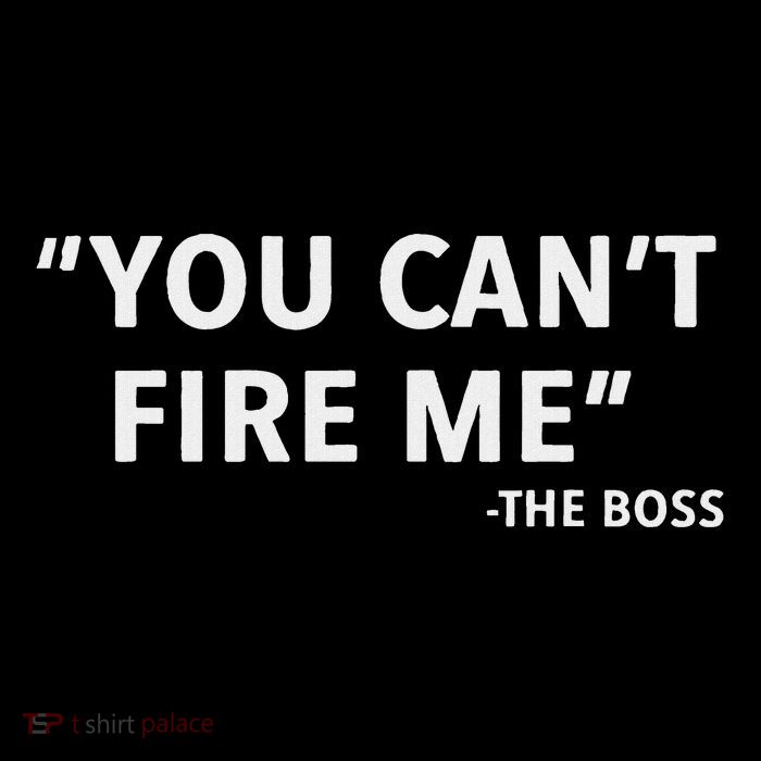 You CanT Fire Me The Boss Entrepreneur 16 in Basic Backpack