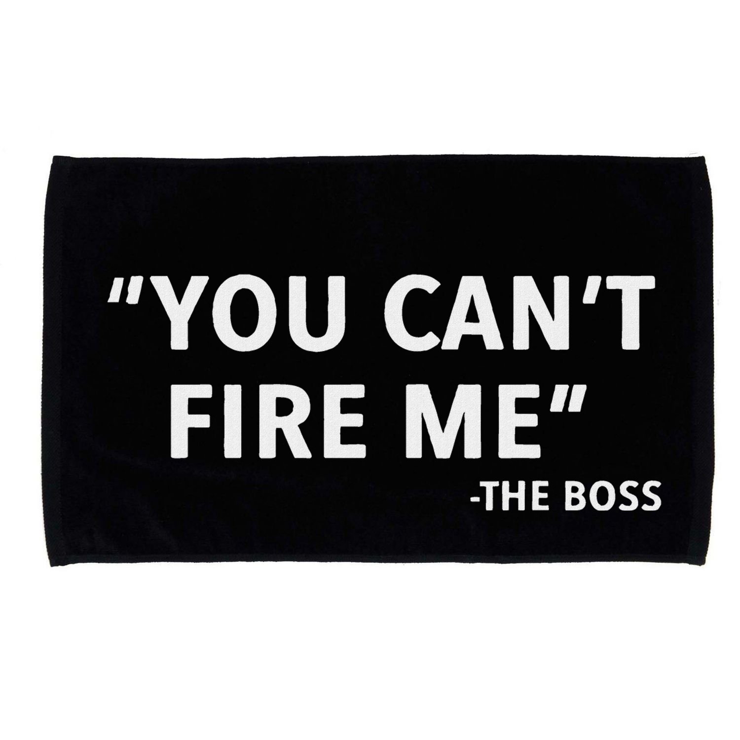 You CanT Fire Me The Boss Entrepreneur Microfiber Hand Towel