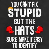 You CanT Fix Stupid But The Hats Sure Make It Easy Cool Comfort Performance Bucket Hat