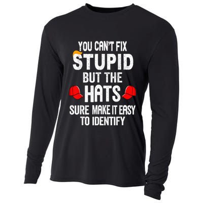 You CanT Fix Stupid But The Hats Sure Make It Easy Cooling Performance Long Sleeve Crew