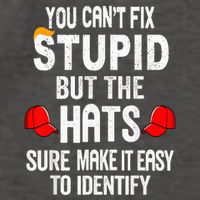 You CanT Fix Stupid But The Hats Sure Make It Easy Vector Backpack