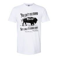 You Can’t Fix Stupid But I Can Its Gonna Hurt Softstyle CVC T-Shirt