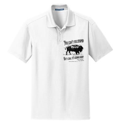 You Can’t Fix Stupid But I Can Its Gonna Hurt Dry Zone Grid Polo