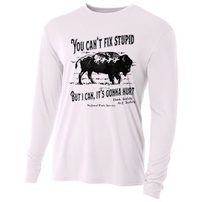 You Can’t Fix Stupid But I Can Its Gonna Hurt Cooling Performance Long Sleeve Crew