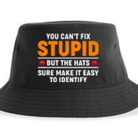 You CanT Fix Stupid But The Hats Sure Make It Easy Identify Sustainable Bucket Hat