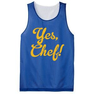 Yes Chef! Funny Novelty Cool Gift Mesh Reversible Basketball Jersey Tank