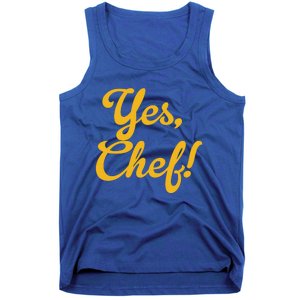 Yes Chef! Funny Novelty Cool Gift Tank Top