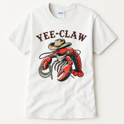 Yee Claw! Funny Crawfish Cajun Sea Festival Tall T-Shirt