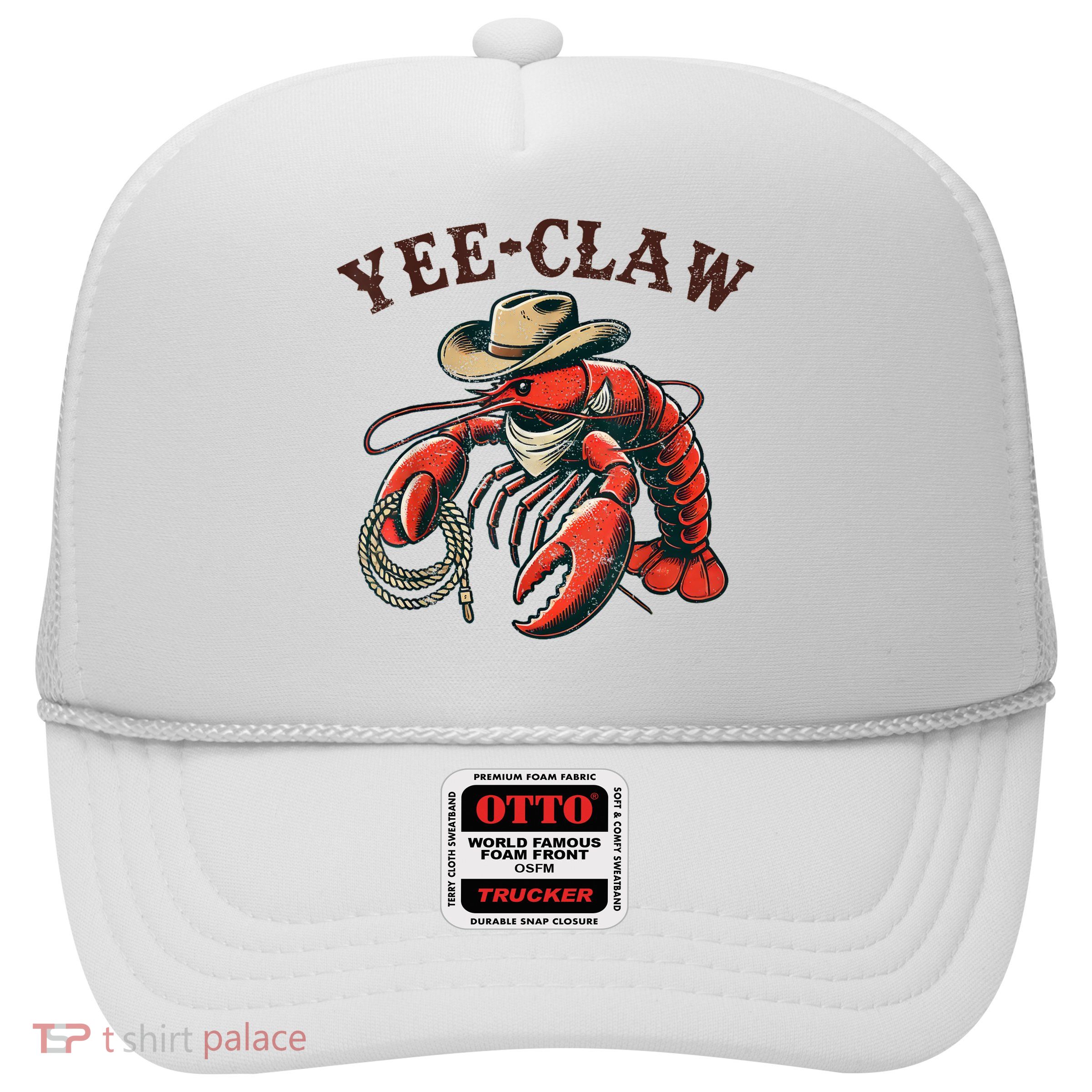 Yee Claw! Funny Crawfish Cajun Sea Festival Trucker Hat