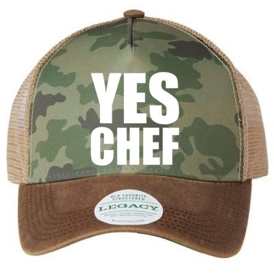 Yes Chef Funny Chef Funny Cook Saying Kitchen Cooking Legacy Tie Dye Trucker Hat