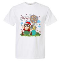 Young Carl Fredricksen You Will Alway Be Couple Christmas Garment-Dyed Heavyweight T-Shirt