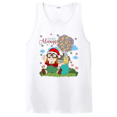 Young Carl Fredricksen You Will Alway Be Couple Christmas PosiCharge Competitor Tank